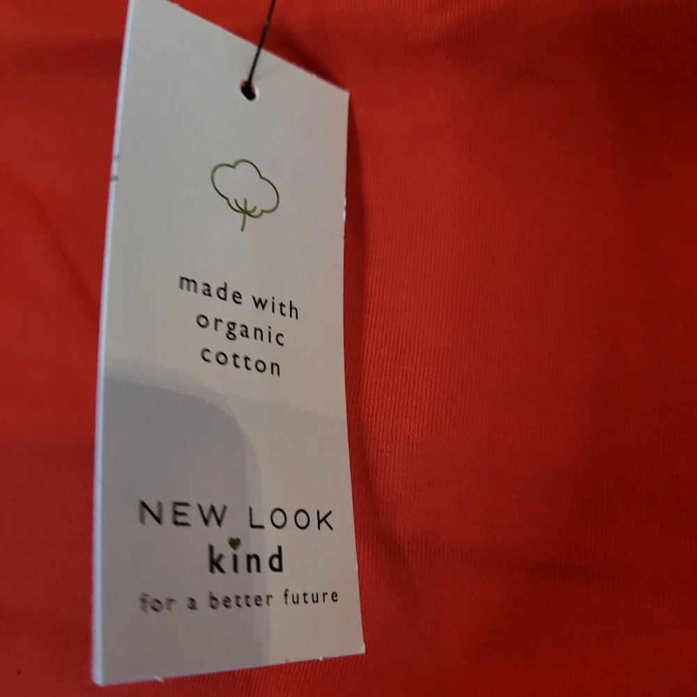 NWT Red Cutout Top - Picture 3 of 7